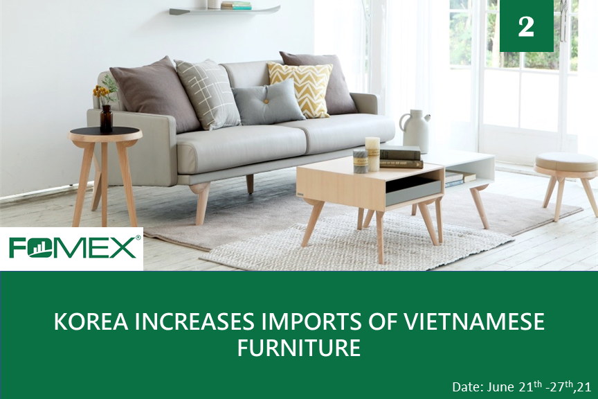 Vietnam Wood Product exporting to Korea