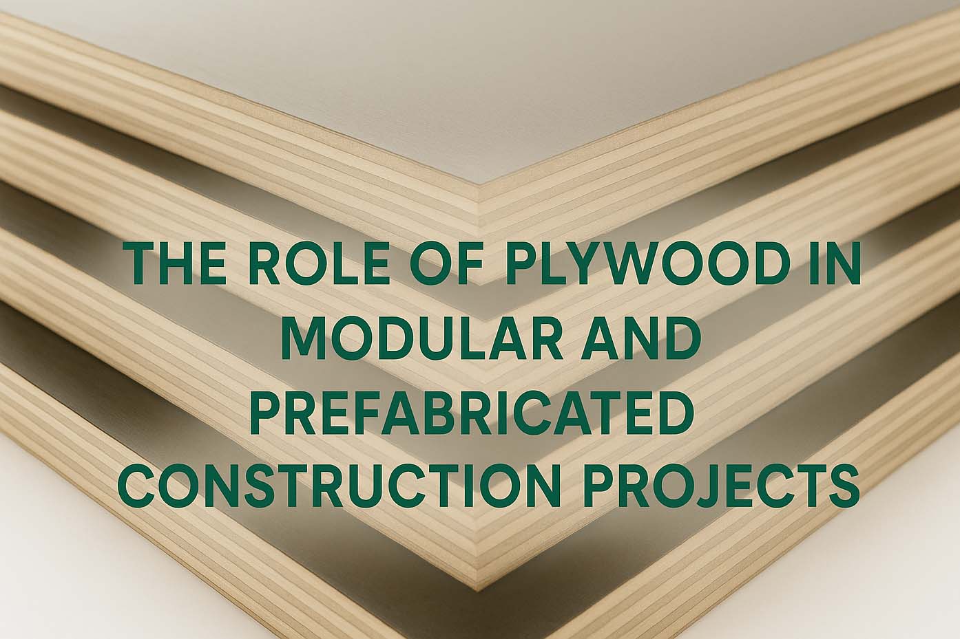 The Role of Plywood in Modular and Prefabricated Construction Projects