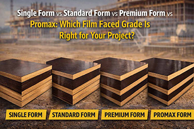 Single Form vs Standard Form vs Premium Form vs Promax: Which Film Faced Grade Is Right for Your Project?