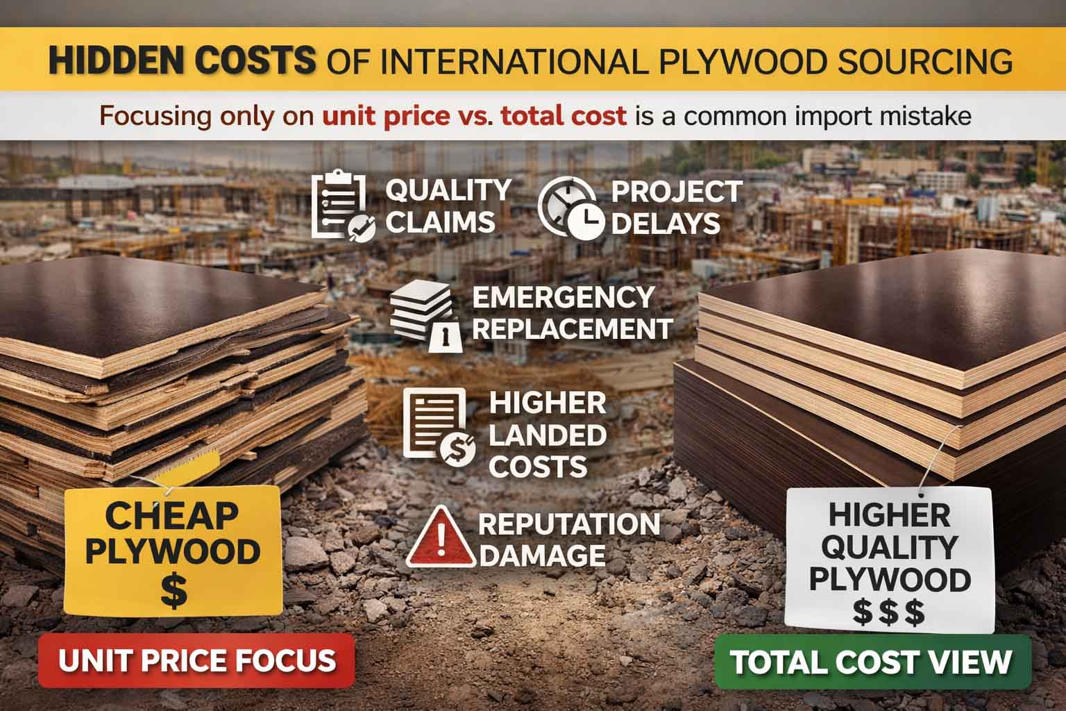 Plywood Importing Pitfalls: Misconceptions Buyers Need to Avoid