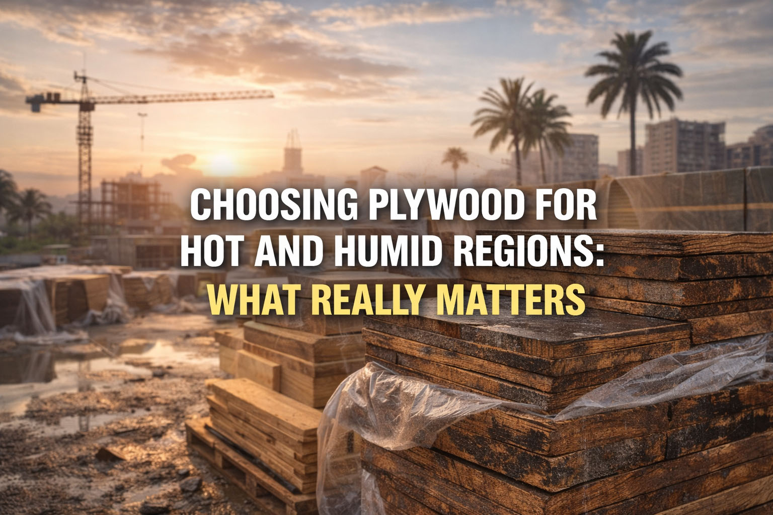  Choosing Plywood for Hot and Humid Regions: What Really Matters
