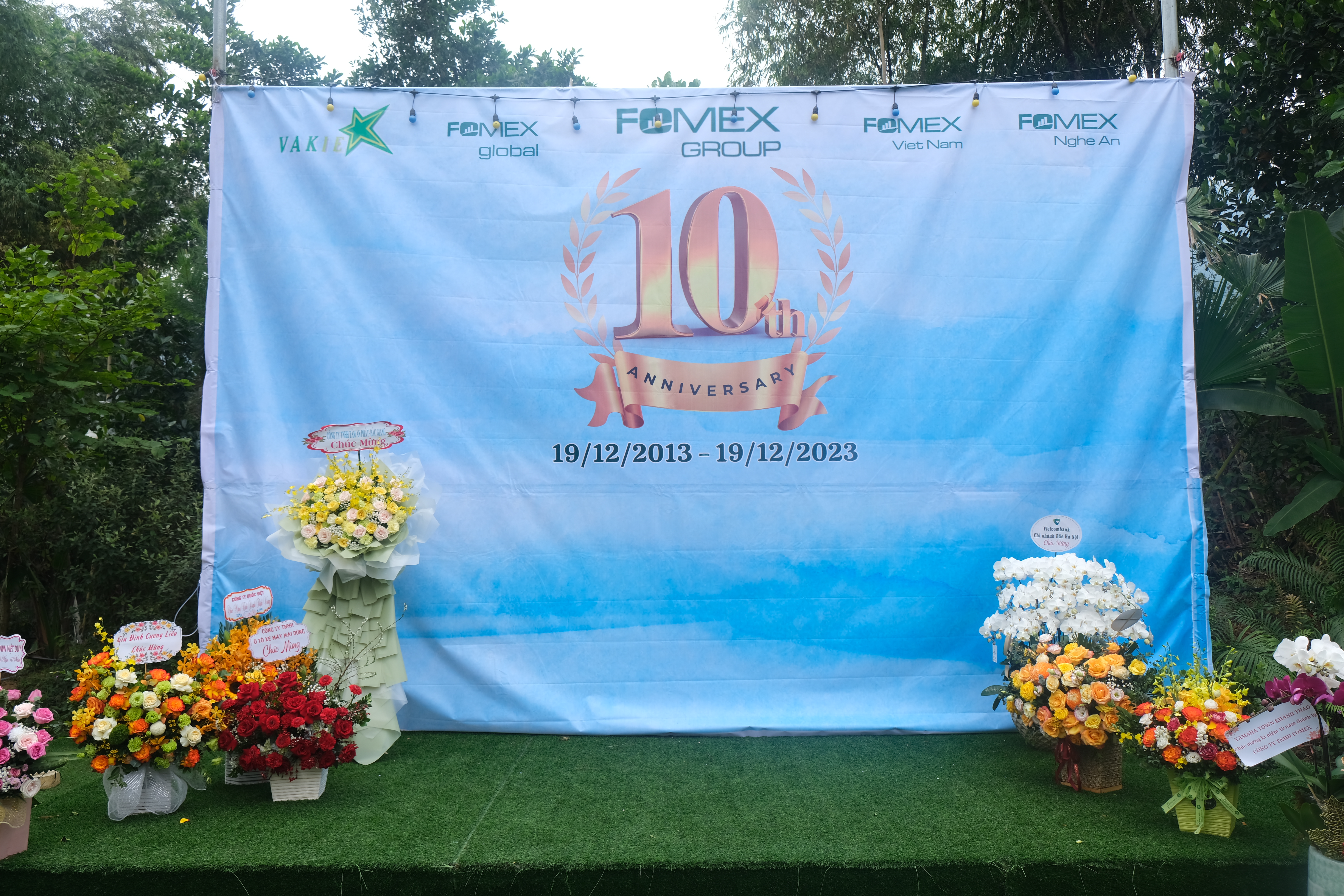 HAPPY 10TH ANNIVERSARY OF FOMEX GROUP 