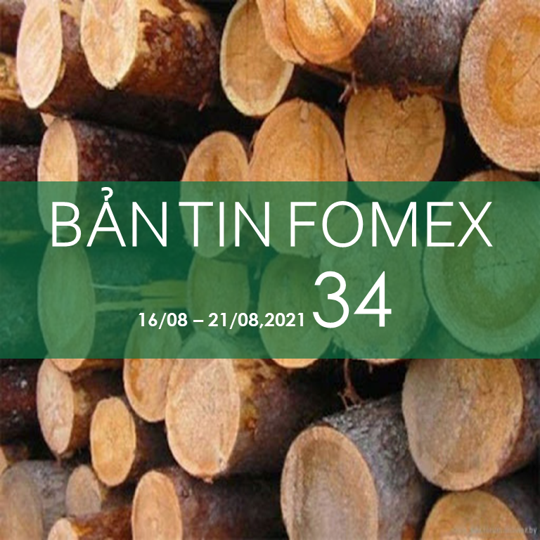 BẢN TIN FOMEX SỐ 34 ( 16/08/2021-21/08/2021)