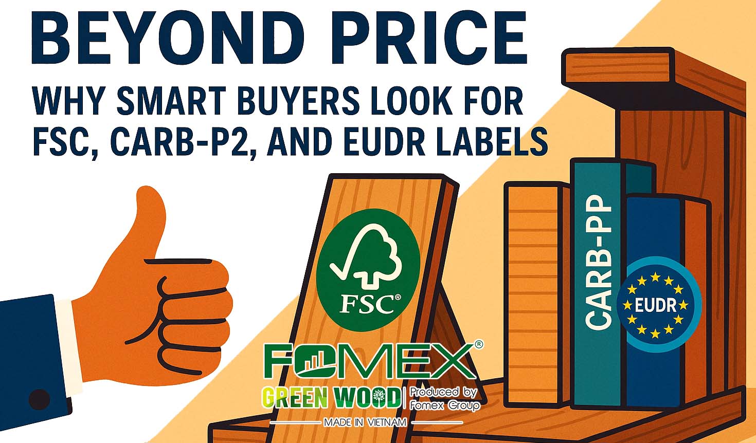 Beyond Price: Why Smart Buyers Look for FSC, CARB-P2, and EUDR Labels