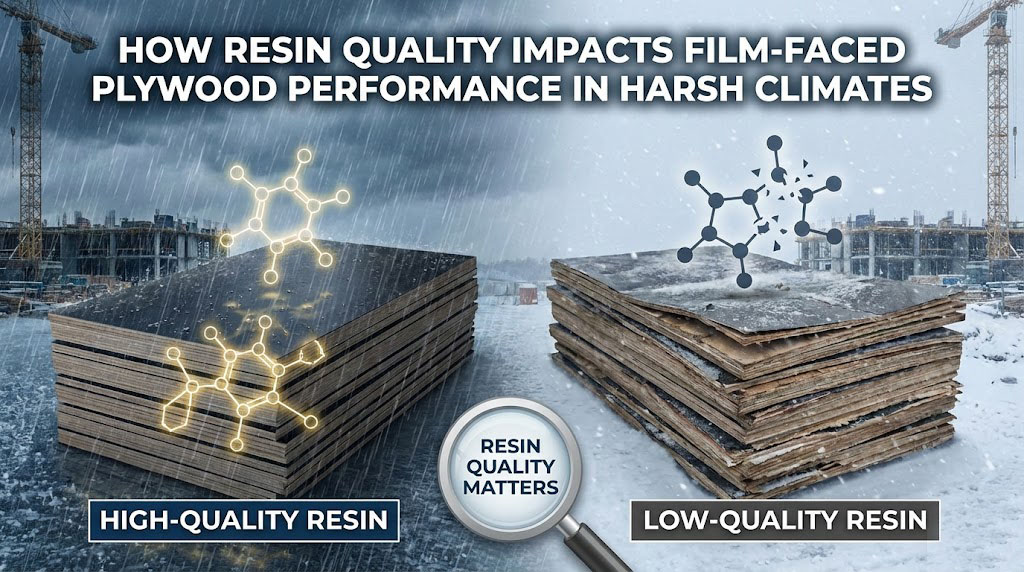 How Resin Quality Impacts Film-Faced Plywood Performance in Harsh Climates