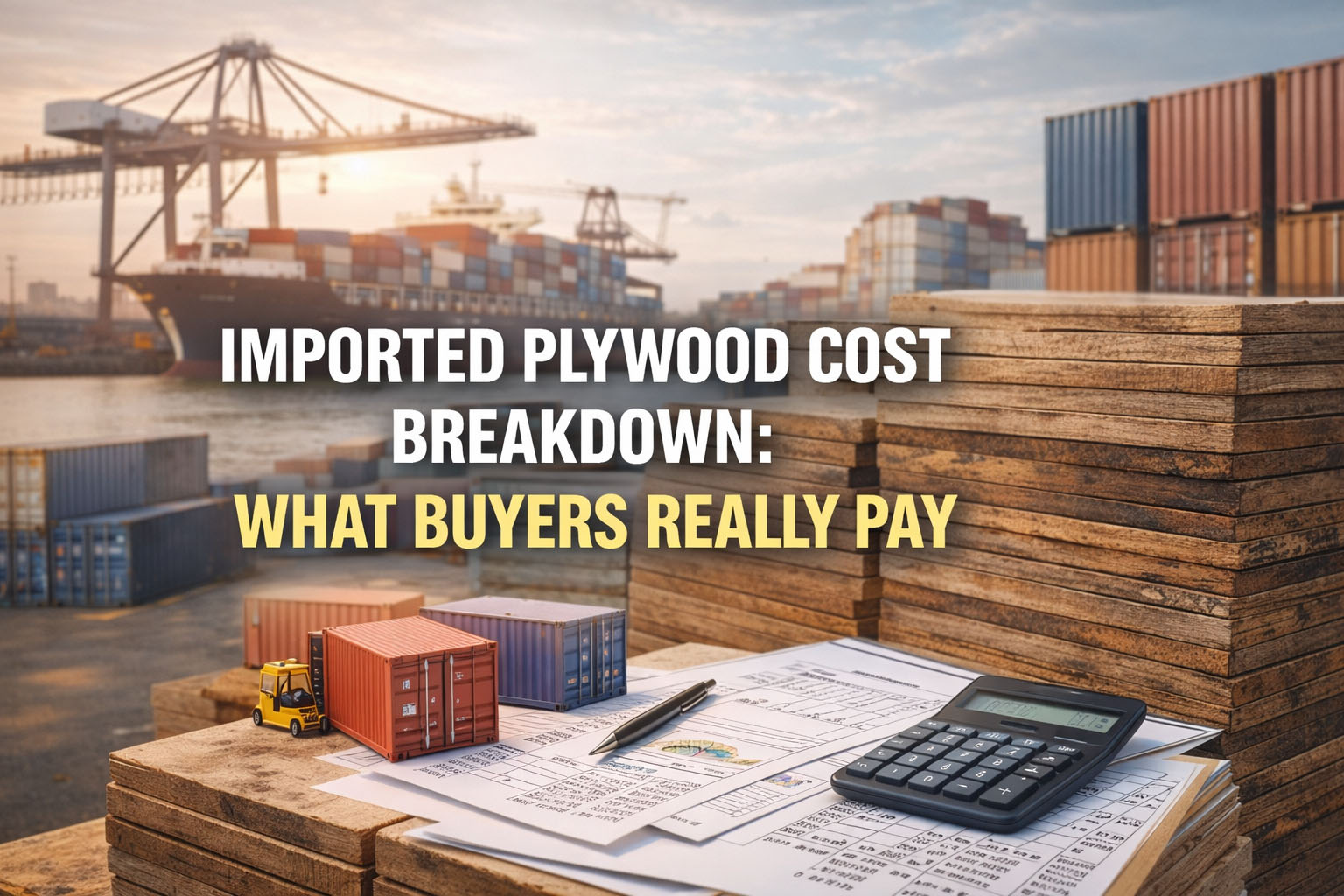 Imported Plywood Cost Breakdown: What Buyers Really Pay