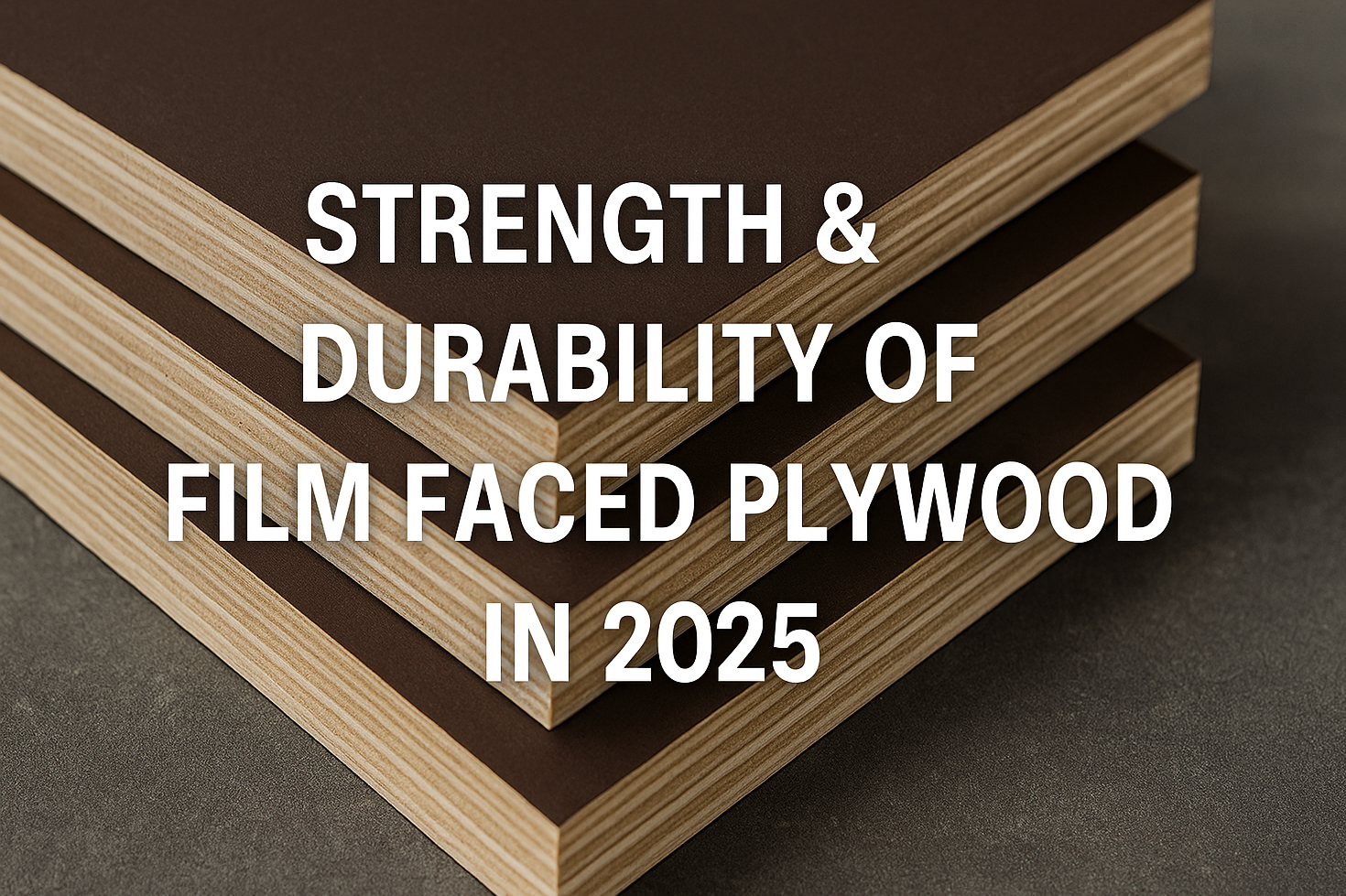Strength & Durability of Film Faced Plywood in 2025