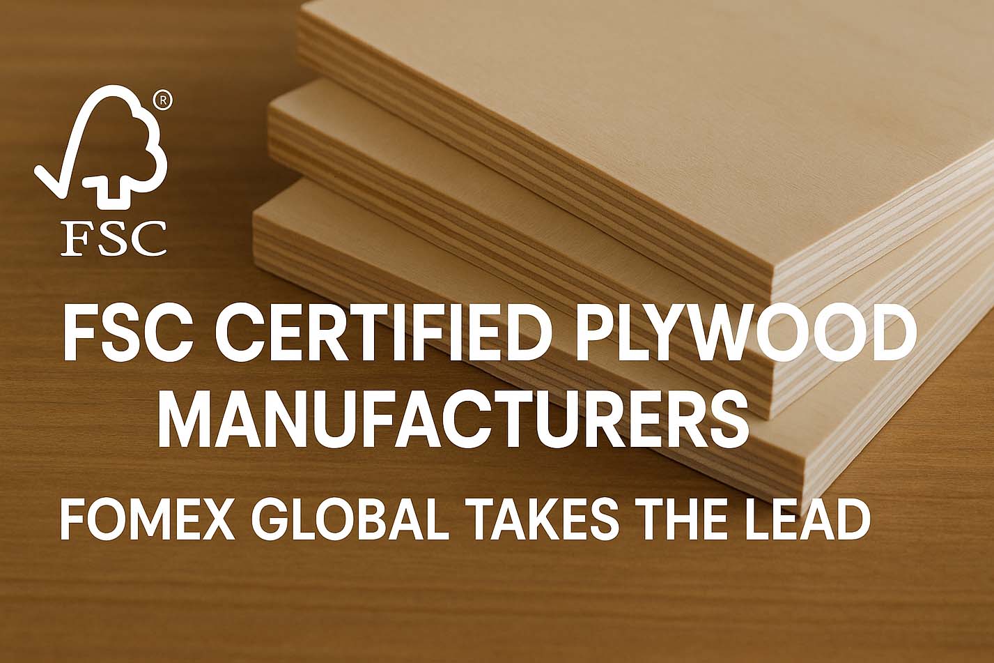 FSC Certified Plywood Manufacturers: Fomex Global Takes the Lead