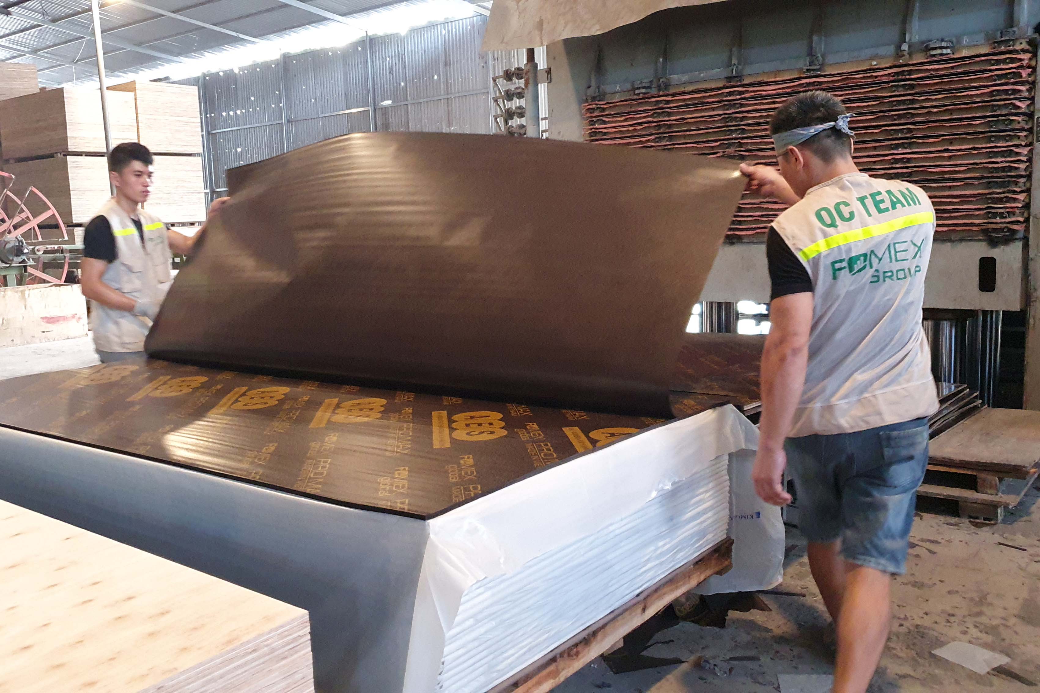 SINGLE TEGO FILM FACED PLYWOOD - AN ECONOMY GRADE OF FILM FACED PLYWOOD FROM VIETNAM