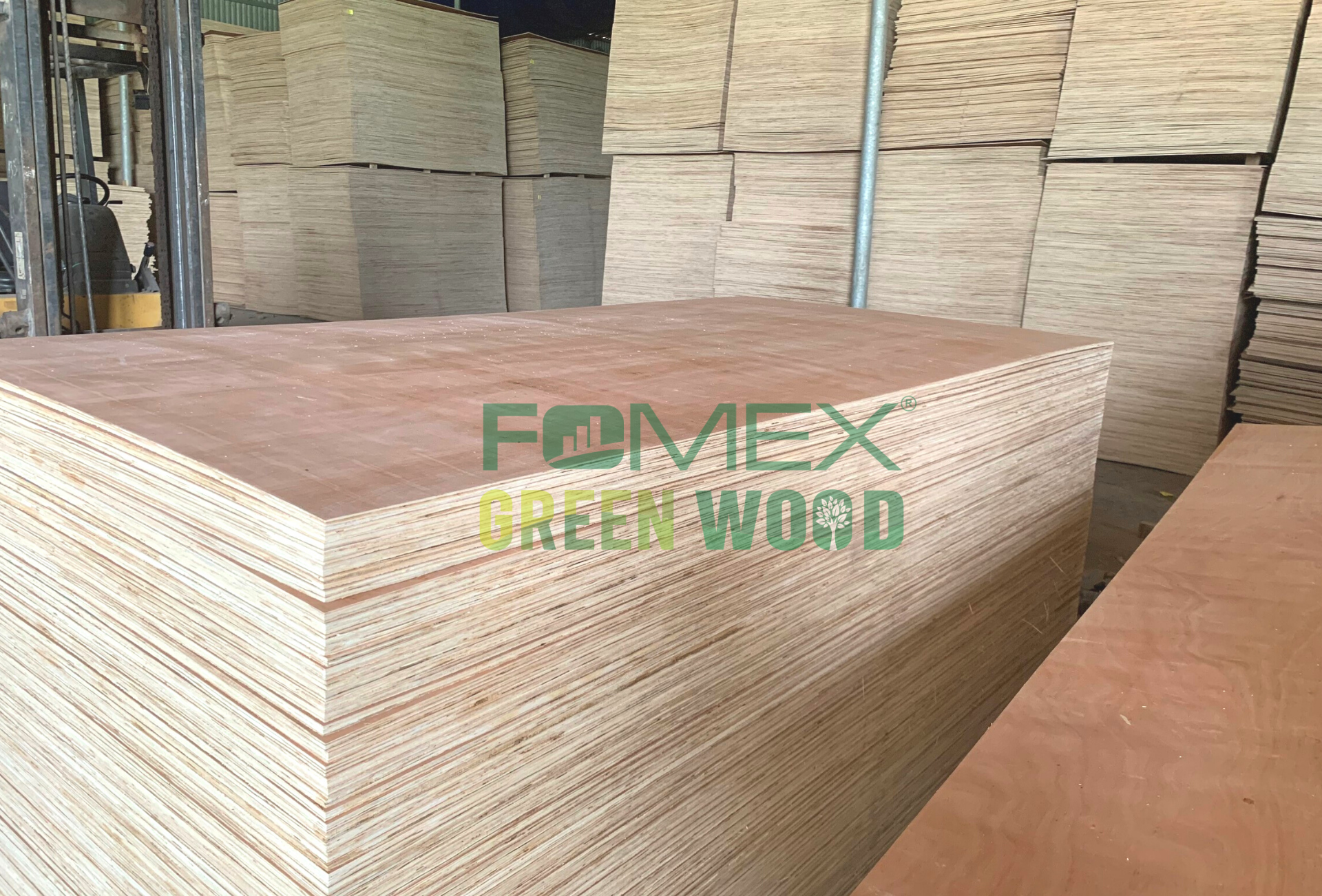 Ván ép bao bì Fomex GreenWood loại AB