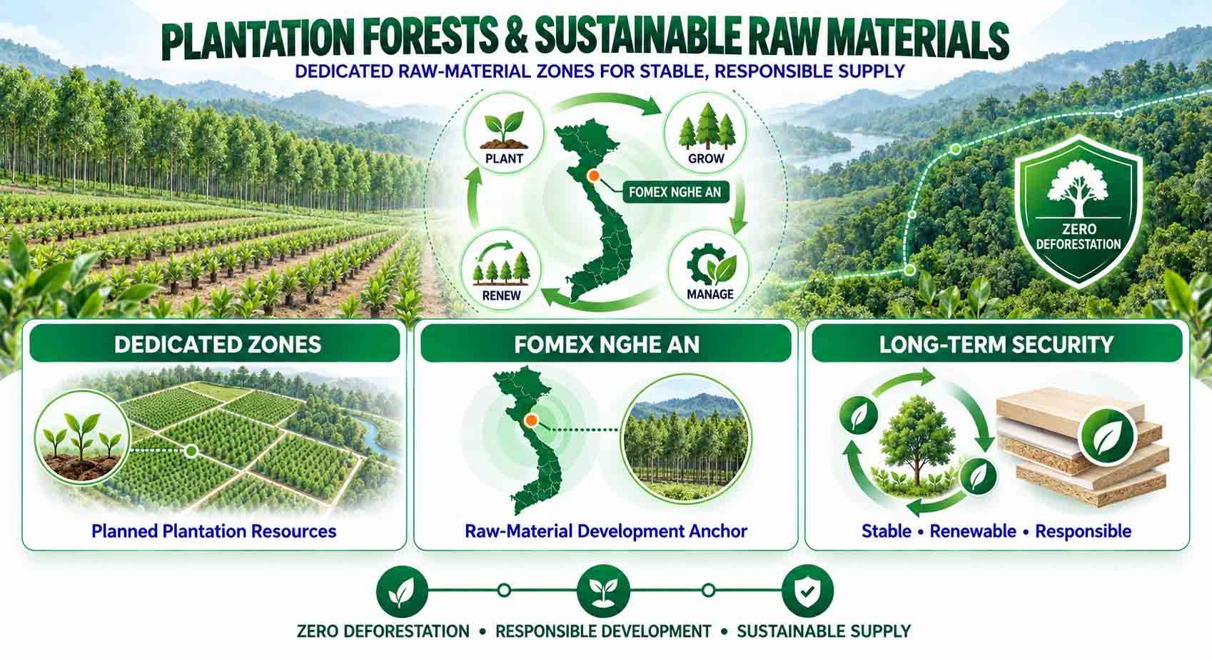 Plantation Forests & Sustainable Raw Materials